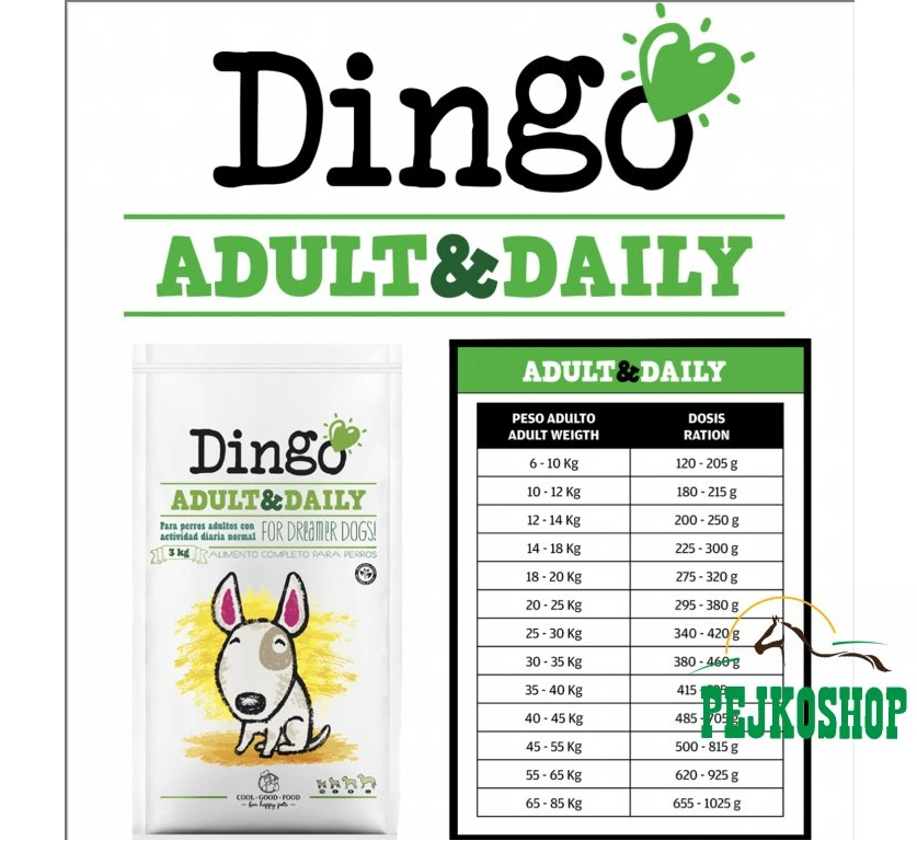 DINGO CHICKEN & DAILY 3kg